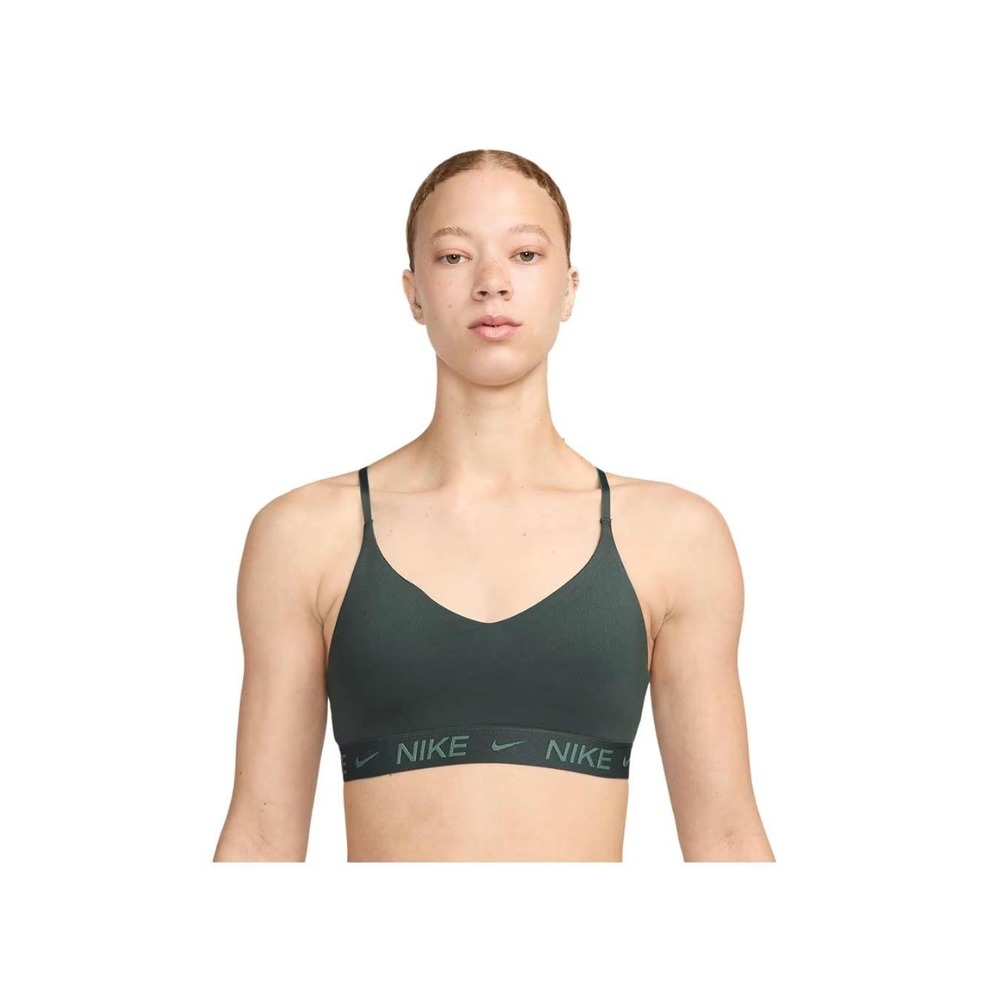 Nike Women's Indy Light-Support Padded Adjustable Sports Bra, Large